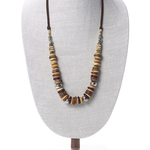 J.Jill NEW  GORGEOUS SUMMER SUNSET NECKLACE NWT - Picture 4 of 7